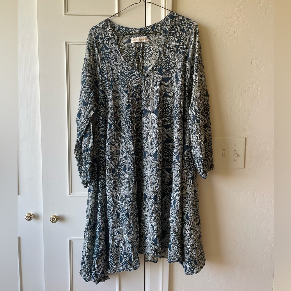 NWOT Natalie Martin long sleeve tunic top/dress Size small